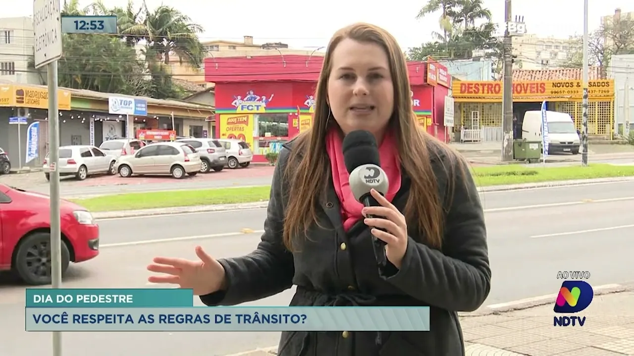 Dia do Pedestre: orientações e cuidados para todos que caminham nas movimentadas ruas de Criciúma