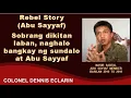 Download Lagu Rebel Story: Sobrang dikitan ang laban, naghalo sundalo at ASG (Nasir Sabtal)