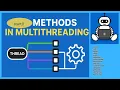 Java Thread Methods Explained Multithreading in Java Tutorial In Hindi