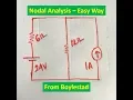 Nodal Analysis Solution Boylestad Example 8 19