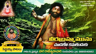 veerabrahmamnu chudaleeni kanulendhuku guru puja cheyaleni brathukendhuku part2 song siddayapaatalu