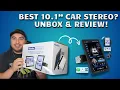 Best 10 1 Rotatable Touchscreen Car Stereo Single DIN Android 13 Radio Unboxing Review