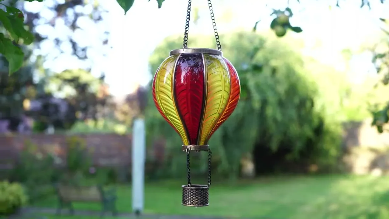 Sunset Flaming Balloon