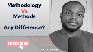 Methodology Vs Methods Any Difference
