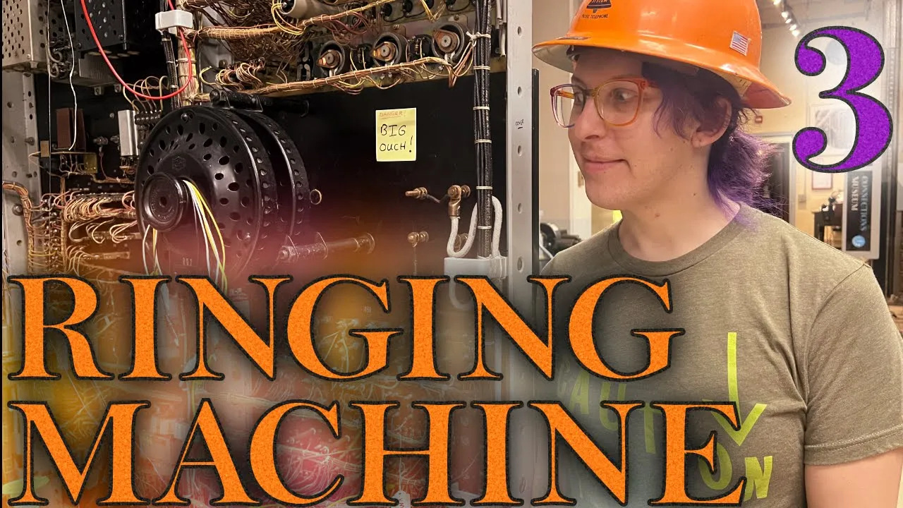 Motor Speed Control in 1903! — pt. 3 — Ringing Machine