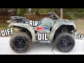 How To Service Pretty Much ANY Honda Four Wheeler