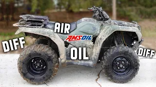 How To Service Pretty Much ANY Honda Four Wheeler