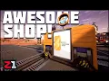 Building the AWESOME Shop and Resource Sink Satisfactory Update 3 Ep 4 Z1 Gaming