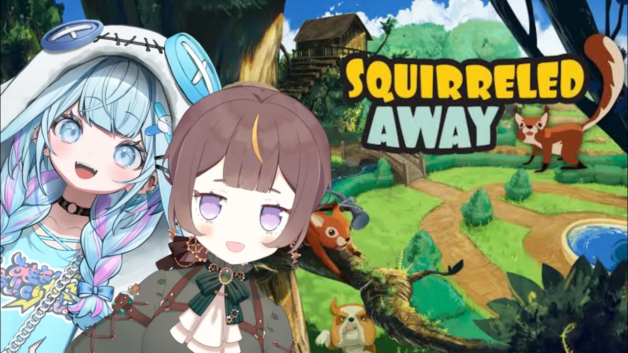 【Squirreled Away】アーニャ先輩とリスになる！【水宮枢／FLOW GLOW】#hololiveDEV IS
