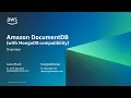 Introduction to Amazon DocumentDB with MongoDB compatibility with demos - AWS Virtual Workshop