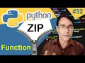 ZIP function in python Python tutorial lesson - 32 Iterate multiple list in one time