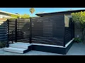 All About our Aluminum Horizontal Slat Fence Gates