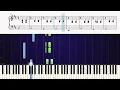 Patrick Watson - Je te laisserai des mots - ACCURATE Piano Tutorial + SHEETS