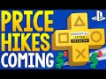 PlayStation Plus Going UP in Price
