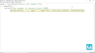 Intermediate Python - Decision Making in Python Computer Class 5 Coding Brainy Series