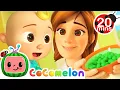Download Lagu Yes Yes Vegetable Song Sing Along 20 MIN LOOP | More Nursery Rhymes \u0026 Kids Songs - CoComelon