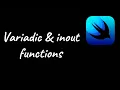 Variadic inout function swift