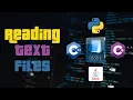 Reading Text File in 4 Different Languages
