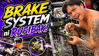 Sinalpakan ng pang balagbagan na brake system si Rusi Macho😎