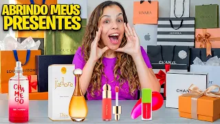 ABRINDO MEUS PRESENTES DE ANIVERSÁRIO 2026!