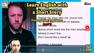 Shadow Luke LIVE Pt 1 The Doppelgänger Short Story British Pronunciation 