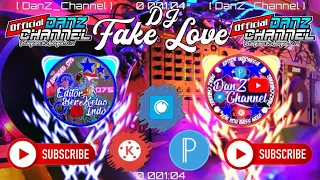 dj fake love remix lyrics danz channel 