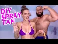 DIY Tanning at Home w Lana WWE CJ Perry