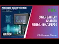 Best Battery Charger Analyzer for NiMH and Li-Ion Cylindrical Batteries EBL TC-X Pro Charger