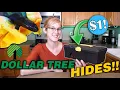 How to Make 1 Snake Hides from the Dollar Tree