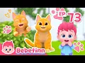 The Cat Song 😻 I'm A Ginger Cat Boo! Meow | EP73 | Bebefinn Sing Along2 | Nursery Rhymes For Kids