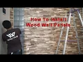 Download Lagu How To Install Wood Wall Panels - Safira Wood