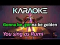 Download Lagu Golden (Karaoke, you sing as Rumi) - KPop Demon Hunters