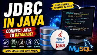 Java JDBC Tutorial for Beginners Connect Java to MySQL Database CRUD Operations