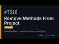 Remove Methods From Project