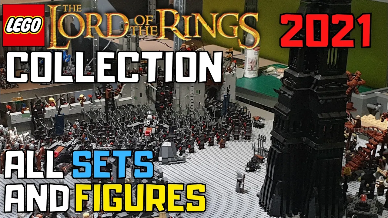 Lego Battle of Helms Deep Board Game Review LoTR. 