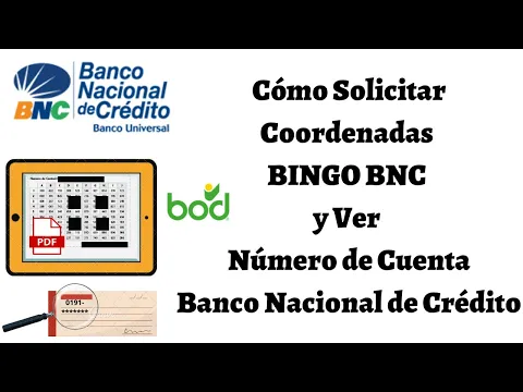 Download MP3 Cómo Solicitar Coordenadas BNC. Ver Número de Cuenta. Bingo BNC. BOD.