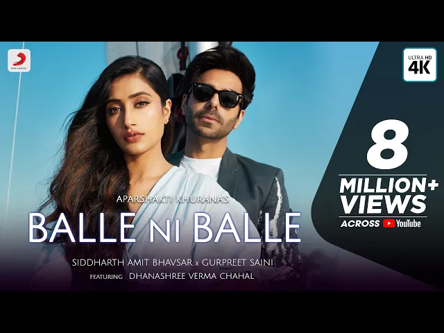 Balle Ni Balle Lyrics (Hindi & English) - Aparshakti Khurana