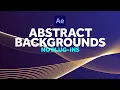 Abstract Background Animations in After Effects Tutorial