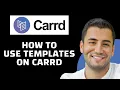 Carrd Template Tutorial - How to Use Templates on Carrd co