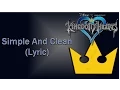 Download Lagu Kingdom Hearts | Utada Hikaru - Simple And Clean (Lyric)