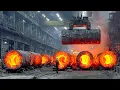 Inside America Heaviest Steel Making Powerful Cannon Barrels - Extremely Strongest Metal Forging