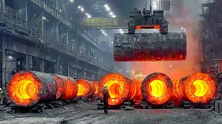 Inside America Heaviest Steel Making Powerful Cannon Barrels - Extremely Strongest Metal Forging
