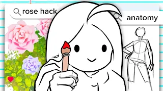 I Tried VIRAL "Lazy" Art Hacks