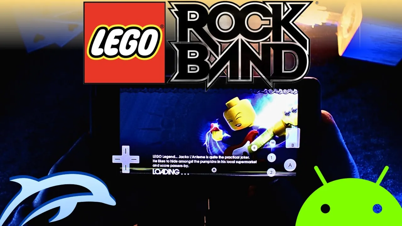 Lego Rock Band - Android | Dolphin Emulator Android | Wii Emulator Android - Mali GPU