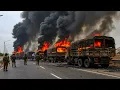 Download Lagu HAMAS TUNJUKKAN KEKUATAN ‼ TRUK KONVOI LOGISTIK ISRAEL MELEDAK DI GAZA, SENJATA DI REBUT HAMAS