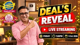 Big Billion Days Deals | Great Indian Festival Deals | Live