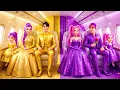 Lagu 😱 K-Pop Demon Hunters Golden Family VS Amethyst Family in Mystic Airplane! | KPOP Demon Hunters