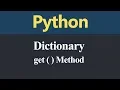 get Method in Python Hindi