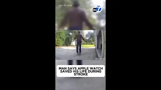 Man Suffers From Stroke Apple Watch Calls 911 