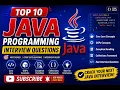Top 10 Java Programming Interview Questions in 2026 Java Coding Questions Answers